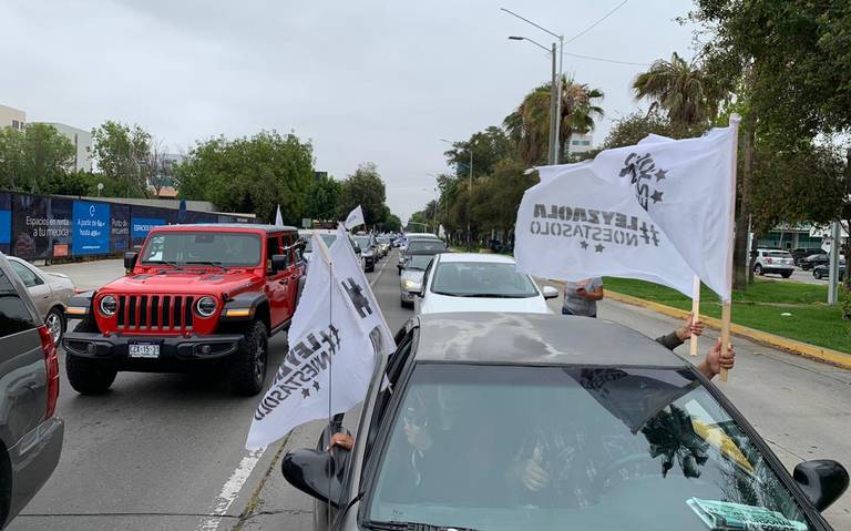 VIDEO Realizan caravana en respaldo a Juli n Leyzaola El Sol de